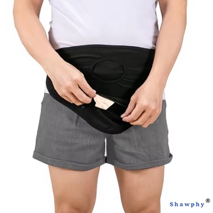 Housse <span class=keywords><strong>de</strong></span> poche à stomie Shawphy Stealth Belt avec fermeture éclair, durable, imperméable, réglable, universelle pour poche à stomie - Product Image 5