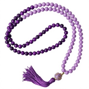 Premium Eco-Friendly Handmade <b>Resin</b> Tasbeeh Muslim Prayer Beads Islamic Misbaha Rosary Religious Gift - Product Image 1