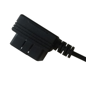 สายเคเบิลติดตามตำแหน่ง GPS แบบ OBD สายไฟรถยนต์แบบ OBD ที่ปรับแต่งได้สำหรับกล้องติดตามตำแหน่ง GPS กล้องมองหลัง กล้องถอยหลัง - Product Image 2