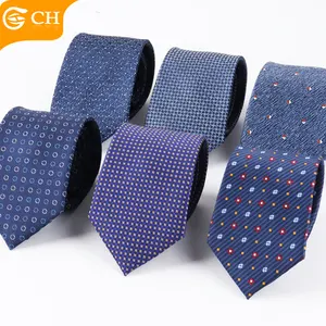 Gravatas de tecido com design floral, gravatas de tecido com pontos florais e personalizadas para homens