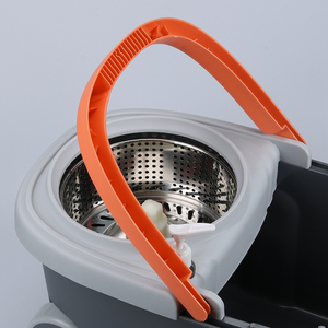 360 Rotatable Adjustable Spin <b>Mop</b> Wheels Magic <b>Mop</b> Stainless Steel Basket Wringer Easy Cleaning Tools for Wives Targeted - Product Image 2