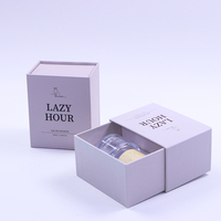 Conception d'emballage stratégique personnalisée en usine, boîtes en papier à tiroir coulissant pour parfum, huile essentielle, bougies parfumées