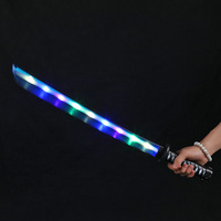 Épée de ninja lumineuse et sonore, jouet promotionnel pas cher, épée de ninja lumineuse, jouet katana, épée lumineuse LED de ninja à vendre