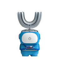 Brosse à dents automatique sonique en forme de U brosse à dents pleine bouche pour bébé enfants