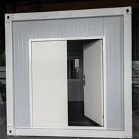 Mini conteneur de vie mobile préfabriqué de luxe de 20 pieds en acier de panneau sandwich de haute qualité pour bureau salon atelier boutique