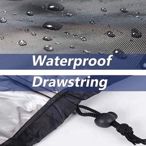 Housse de protection <span class=keywords><strong>étanche</strong></span> pour l'<span class=keywords><strong>extérieur</strong></span>, 600D, résistant <span class=keywords><strong>à</strong></span> l'eau, Oxford, four <span class=keywords><strong>à</strong></span> <span class=keywords><strong>pain</strong></span> cuit au charbon, BBQ, fumeur, grille, couverture de four <span class=keywords><strong>à</strong></span> Pizza - Product Image 3