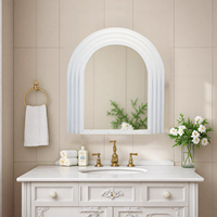 Salle de bain moderne miroir intelligent TV écran tactile avec système WIFI Android lumière LED pour la maison hôtel lavabo armoire