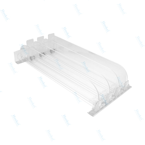 Diviseurs d'étagères à fixation rapide, cloisons polyvalentes pour rails, pour une mise en place rapide des rayonnages - Product Image 6
