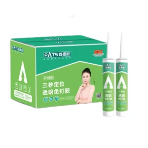 China Specializes In The Production Of High Viscosity Transparent Nail Free Adhesive