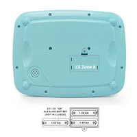 Tablette d'apprentissage précoce de l'anglais populaire pour les garçons, jouet éducatif à écran LED pour enfants, modèle OEM en forme d'animal en plastique pour la lecture