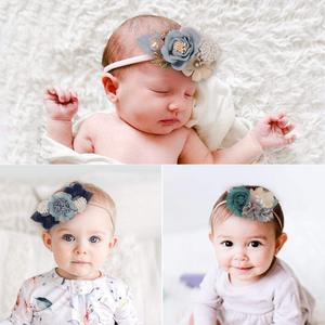 Bandeaux en Nylon pour bébé fille, bandeau élastique pour <span class=keywords><strong>cheveux</strong></span>, enveloppements pour nouveau-né, accessoires pour <span class=keywords><strong>cheveux</strong></span> - Product Image 4