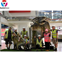 Fabrication Animatronic Simulation Dinosaure Modèle pour Parcs Aventure Centres Commerciaux et Espaces Publics à Vendre