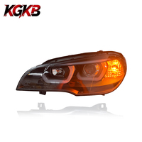 Ensemble de phares LED KGKB pour BMW X5 E70 30i 35i 40i 2007-2013, mise à niveau style Spoon, projecteur Bi-LED, direct usine, Plug & Play