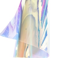 Dekorative Regenbogen-Fensterfolie zum Fabrikpreis DIY-Aufkleber Vinyl-Rolle mit Regenbogeneffekt
