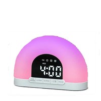 Vente chaude Enfants Adultes Chambre Intelligent Réveil Lumière Lever du Soleil Réveil