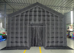 Carpa Inflable Negra Comercial Portátil con Iluminación LED para <span class=keywords><strong>Discoteca</strong></span>, Carpa Inflable para Fiestas, <span class=keywords><strong>Discoteca</strong></span> Inflable - Product Image 2