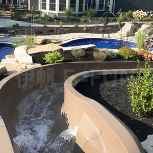 Scivoli d'acqua professionali per <span class=keywords><strong>piscine</strong></span> Private utilizzati scivoli d'acqua commerciali - Product Image 2