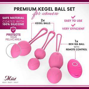 <span class=keywords><strong>Palline</strong></span> <span class=keywords><strong>di</strong></span> <span class=keywords><strong>Kegel</strong></span> in Silicone, Uova Vibranti per <span class=keywords><strong>Esercizi</strong></span> <span class=keywords><strong>di</strong></span> Rafforzamento Vaginale con Telecomando per Donne - Product Image 6