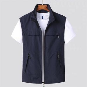 Nouveaux hommes débardeur veste veste <span class=keywords><strong>sans</strong></span> manches pêche Sports de plein air veste décontractée - Product Image 4