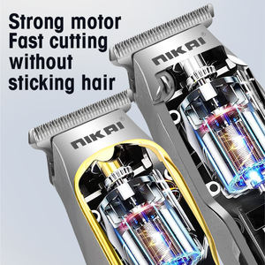 Resuxi-Cortadora de <span class=keywords><strong>pelo</strong></span> eléctrica <span class=keywords><strong>profesional</strong></span> para hombre, máquina cortadora de <span class=keywords><strong>pelo</strong></span> inalámbrica recargable con pantalla LCD, el mejor cortador - Product Image 4