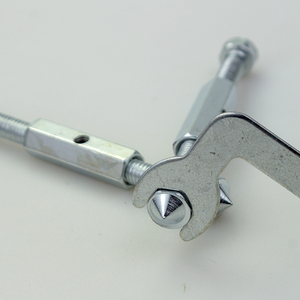 Outils de réparation d'interrupteurs muraux de type universel, spécifications complètes, boîte noire, type 86/118 - Kit de tiges de support et de vis + clés - Product Image 6