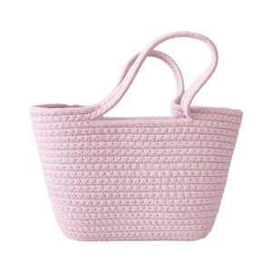 Fashion Cute Summer Handbag Messenger <b>Bags</b> Beach <b>Straw</b> Cotton Thread Woven Basket Bucket Tote Shoulder <b>Bag</b> RTS Bulk Mixed Order - Product Image 2