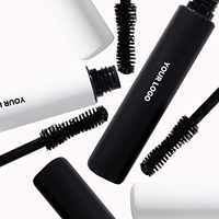 Mascara noir 4D en fibres de soie pour cils, maquillage des yeux, imperméable, longue tenue, extension, marque privée, vente en gros