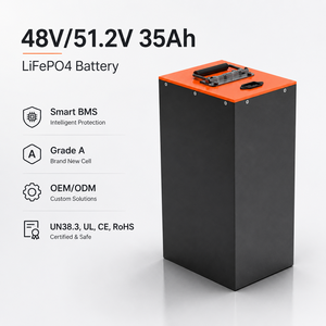 แบตเตอรี่ LiFePO4 แบบกำหนดเอง 48V/51.2V 1792Wh สำหรับมอเตอร์สอง/สามล้อ OEM 4000-Cycle พร้อมระบบป้องกัน BMS ในตัว ได้รับการรับรองมาตรฐาน CE - Product Image 2