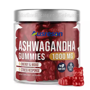 Ausreson ashwaganda gummies טבעוני ashwagandha שורש gummies טבעוני חינם סוכר אורגני אשוואגאנדי - Product Image 2