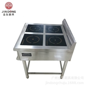 Cuisinière à <span class=keywords><strong>induction</strong></span> verticale en acier inoxydable 220V/380V, cuisinière à combustion pour cuisine, <span class=keywords><strong>4</strong></span>/6/8 brûleurs - Product Image 3