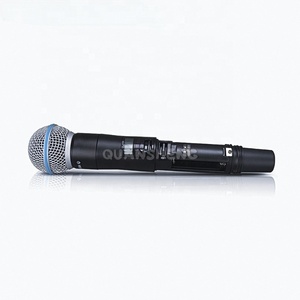 Sistema de Micrófono Inalámbrico Profesional ULXD4D de Metal, 2 Canales, Beta58 Ksm8, para Actuaciones en Escenario y Canto - Product Image 3