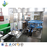 Ligne de production de boissons gazeuses automatisée clé en main, équipement de remplissage de soda, système de production complet