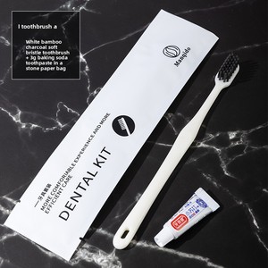 <span class=keywords><strong>Kit</strong></span> Kamar Mandi Sikat Gigi dan Pasta Gigi Sekali Pakai untuk Hotel, Rumah Penginapan, Perjalanan, Sikat Gigi Bulu Lembut Portabel, Kemasan Tertutup - Product Image 3