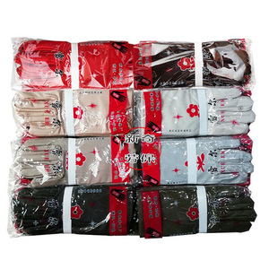 Guantes de Spandex Sher, Gruesos, de Alta Elasticidad, Protección Solar, Rojo, Negro, Blanco, para Baile, Joyería, Etiqueta - Product Image 1