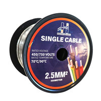 Einadriges Massivkupferkabel BV/RV 1,5mm 2,5mm 4mm 6mm 10mm 16mm Elektrokabel