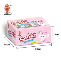 Asian Sweets 20g Yummy Fruit Flavor Assorted Heart Marshmallows Candy Halal Box Pack Sweet Marshmallow