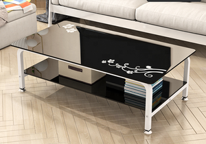 Mesa de Centro de Vidrio Templado Personalizada de Lujo para Té/Comedor, Diseño <span class=keywords><strong>2022</strong></span>, Gran Venta - Product Image 6