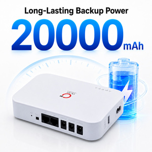 อุปกรณ์จ่ายไฟสำรองสำหรับ D-8 olax PoE PRO อุปกรณ์จ่ายไฟสำรอง MINI UPS DC 12V เอาต์พุตสูงสุด20000mAh แบตเตอรี่สำรองแบบพกพา - Product Image 3
