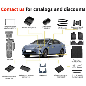 Accessoires pour BYD Seal 05 Tapis de sol double couche imperméable en TPE Tapis de coffre arrière Tapis de voiture intérieur Accessoires pour véhicules électriques - Product Image 2