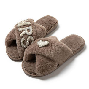 Chaussons tendance pour femmes avec semelle TPR et doublure en peluche, nouveautés en gros, offre spéciale - Product Image 6