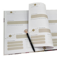 Agenda 2026 pour filles, personnalisé, journal de prière inspirant, agenda de foi chrétienne avec reliure spirale