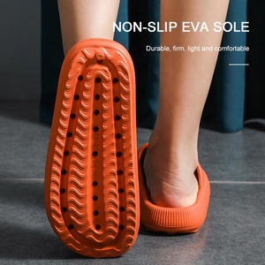 Pillow Slippers for Women and Men House Cloud Bedroom Rubber Home Sandalen Hausschuhe <strong>Slides</strong> <strong>Shower</strong> Sandals Slippers - Product Image 4