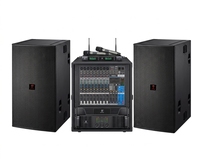Subwoofer double 18 pouces en néodyme 4 ohms avec diaphragme en alliage de titane, puissance de pointe 1600W/3200W pour systèmes Line Array et sonorisation de bars