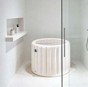 <span class=keywords><strong>Baignoire</strong></span> <span class=keywords><strong>pliable</strong></span> en PVC de haute qualité, multicolore, portable, <span class=keywords><strong>pliable</strong></span>, pour la maison, l'hôtel, la salle de bain - Product Image 3