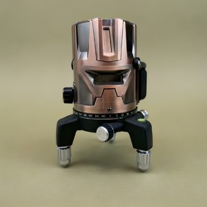 Niveau laser vert 360° à 5 lignes, <span class=keywords><strong>auto</strong></span>-<span class=keywords><strong>nivelant</strong></span>, rotatif, à lignes croisées, outil de construction professionnel industriel, niveleur de faisceau extérieur - Product Image 2