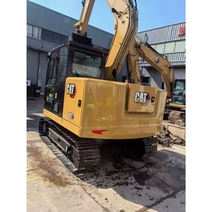 Mini-excavatrice CAT 307 d'occasion, poids opérationnel de 7 tonnes, avec godet de 0,33 m³, excavatrice hydraulique sur chenilles d'occasion, haute qualité - Product Image 4