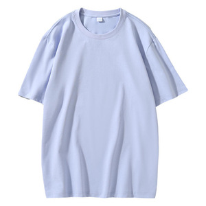 Camiseta Promocional de Color Sólido, Cuello Redondo, Manga Corta, Ropa Informal de Algodón - Product Image 2