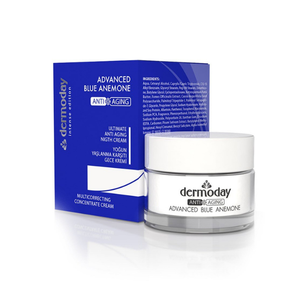 ครีมบำรุงผิวหน้าแอนีโมนบลูขั้นสูง 50 มล. สูตรเข้มข้นฟื้นฟูผิวข้ามคืน ต่อต้านริ้วรอยด้วยเปปไทด์ ช่วยยกกระชับผิวหน้า Dermoday - Product Image 1