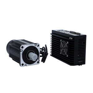Motor y Controlador de CA de Alta Calidad, 60 mm, 200 W, 0.64 Nm, 3000 rpm, Motor y Amplificador de Alta Velocidad, Kit CNC - Product Image 1