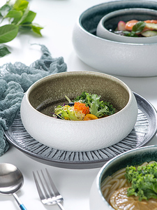 Vajilla de Cerámica para Restaurante y Hotel Nórdico, Juego de Tazones para Sopa, Porcelana, <span class=keywords><strong>Tapas</strong></span>, Ensaladas, Postres, Tazones para Servir y Mezclar - Product Image 3